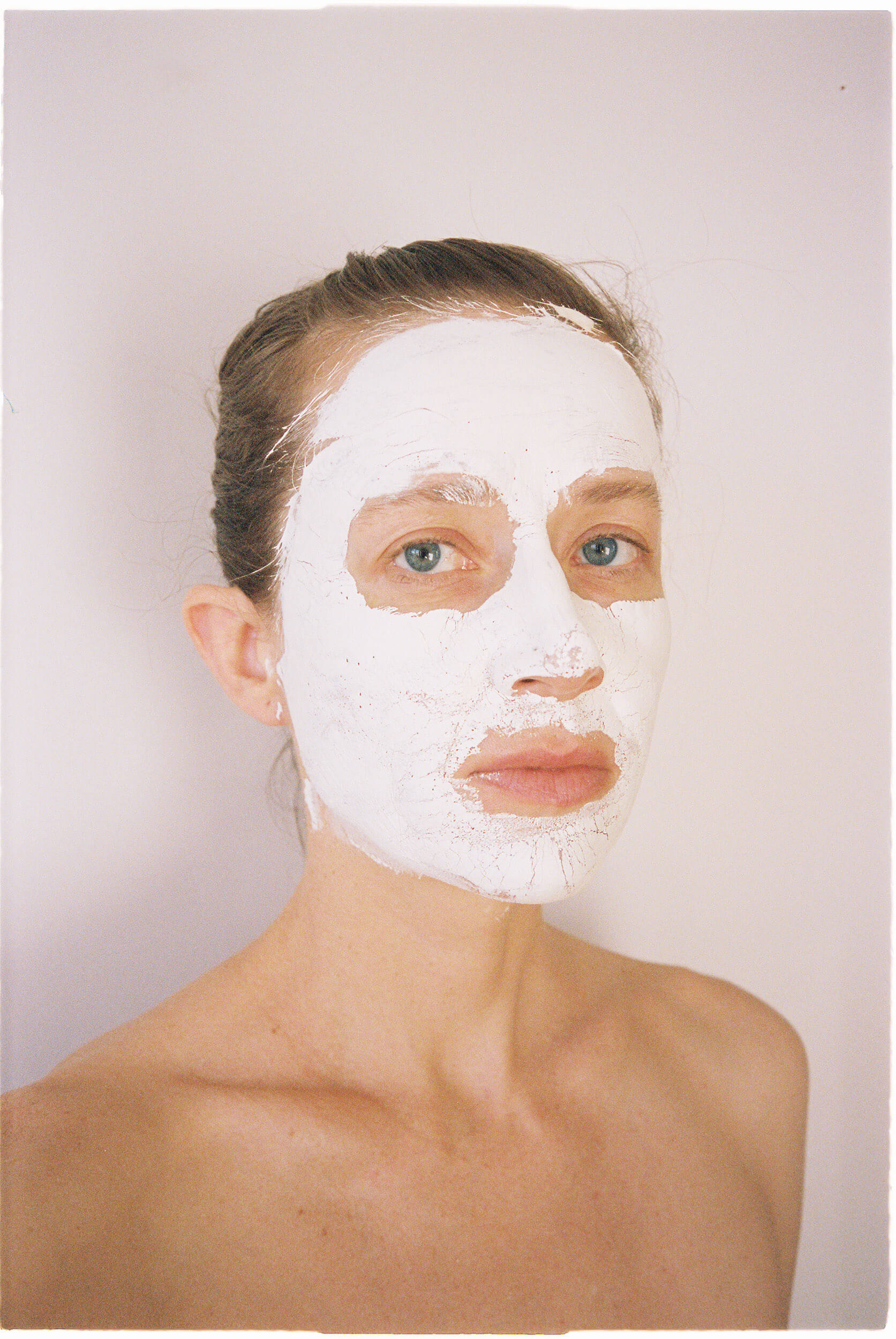 Self Portraits With a Clay Mask